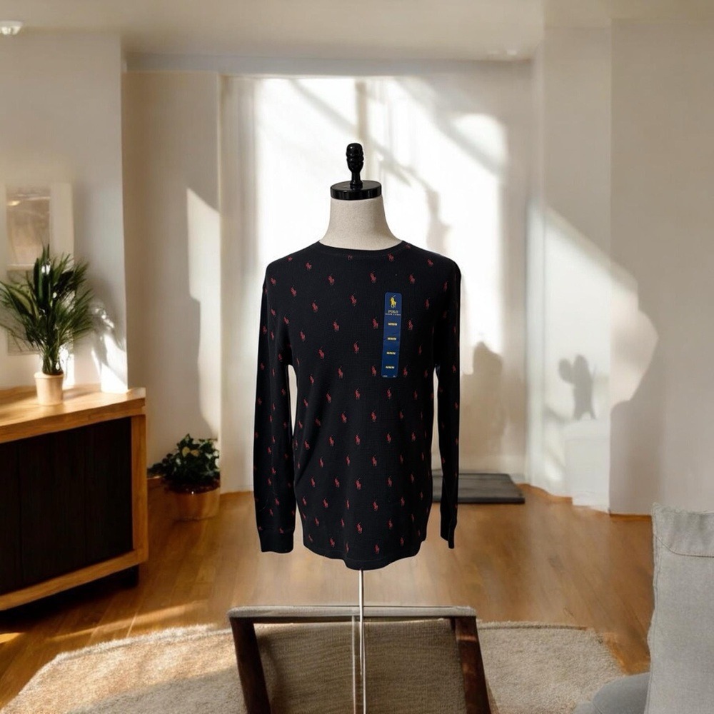 Ralph Lauren Polo Long Sleeve‎ Thermal Shirt SZ MED NWT.